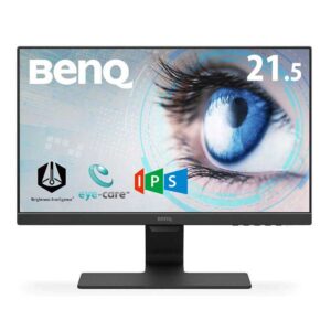 BenQ 21.5-inch GW2283 LED Backlit Computer Monitor (Full HD Borderless, IPS Monitor, Brightness Intelligence Technology, Adaptive Eye Care Technology, Dual HDMI and in-Built Speakers, Black)