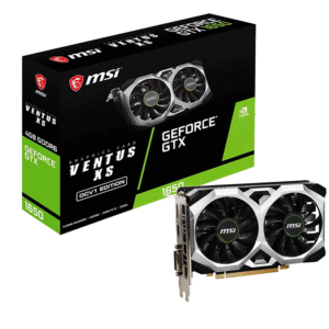 MSI GeForce GTX 1650 D6 Ventus XS OCV1 4GB GDDR6  Gaming Graphic Card
