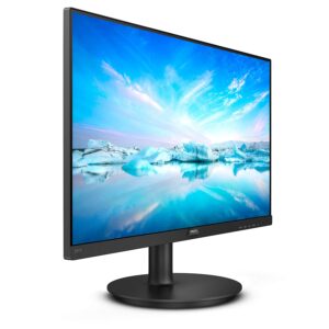 PHILIPS 241V8/94 23.8″ Smart Image LED Monitor with IPS Panel VGA and HDMI Connectivity (Full HD/ 4 MS Response time/ 75 Hz Refresh Rate/ Flicker Free/ VESA Mount)
