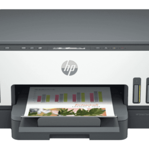 Smart Tank 720 WiFi Duplex Printer with Smart-Guided Button, Print, Scan, Copy and Wireless, Hi-Capacity Tank with auto Ink & Paper Sensor